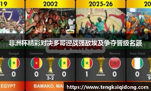 非洲杯精彩对决多哥迎战强敌埃及争夺晋级名额